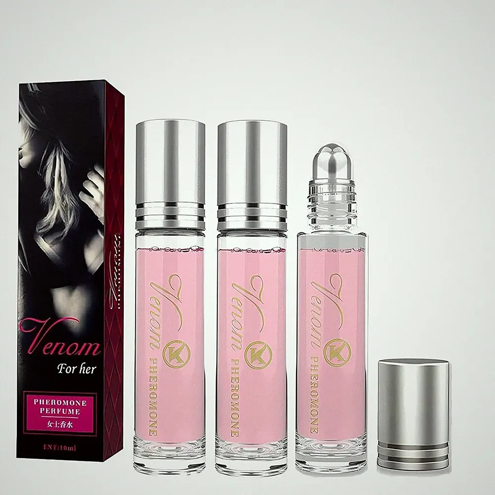 3 Pack Roll-On Perfume for Women Travel Size Long Lasting Fragrance Set