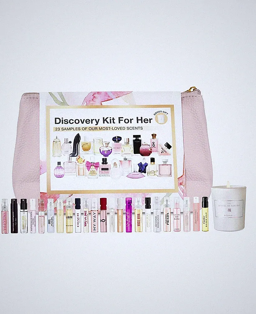 Holiday 23-Pc. High-end Fragrance Sampler Discovery Gift Set For Her