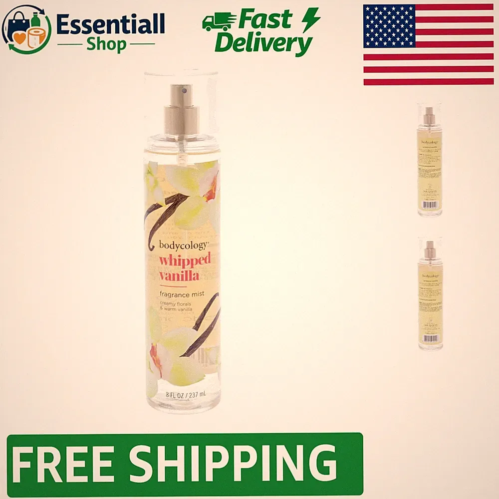 Indulge with Long-Lasting Whipped Vanilla Body Mist - 8 fl oz Luxury Spray