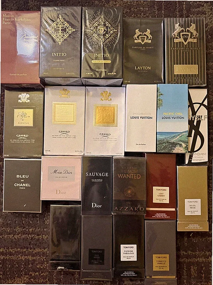 Men's and women's Cologne and perfume