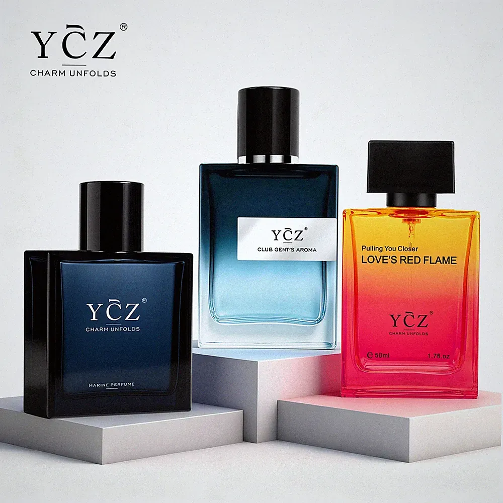 YCZ 3-Piece Perfume Collection: Triple Scent Journey – Marine Fresh, Sophisticat