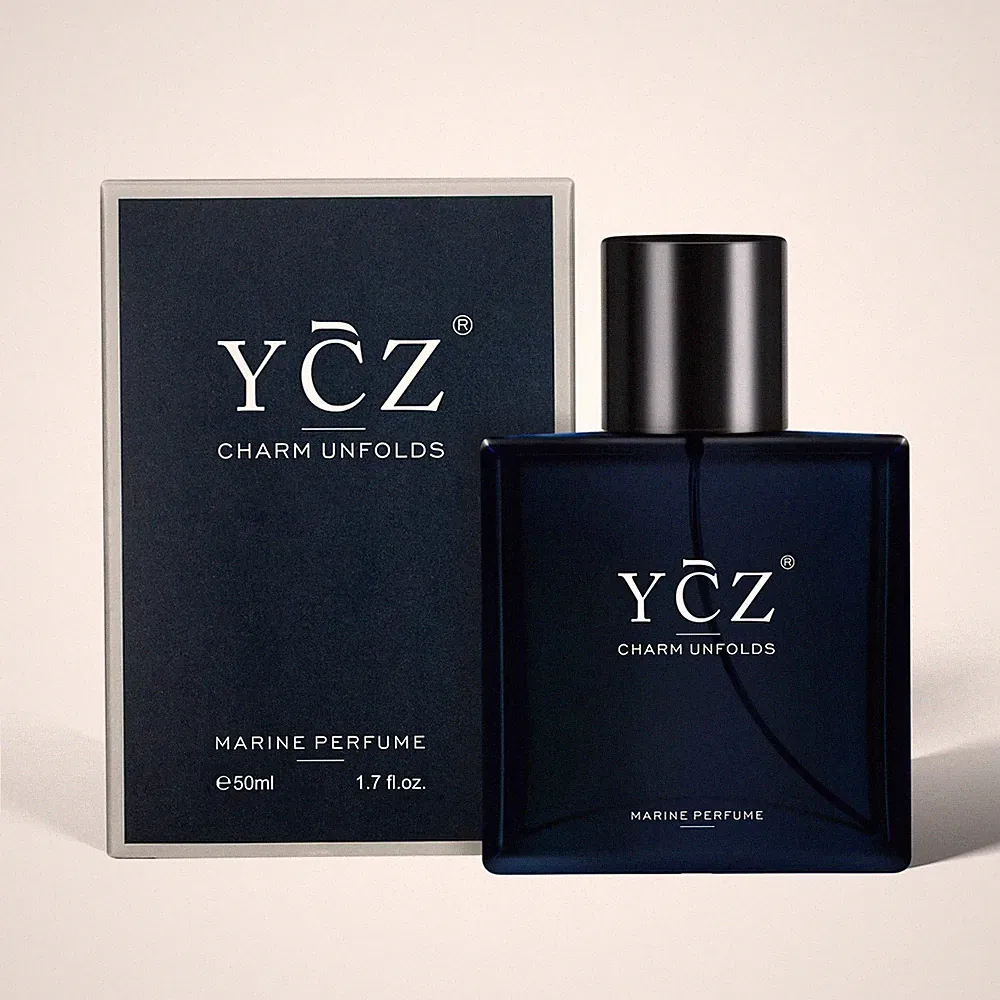 YCZ Midnight Marine Eau De Parfum 50Ml Unisex | Aromatic Aquatic Ocean Fresh Woo